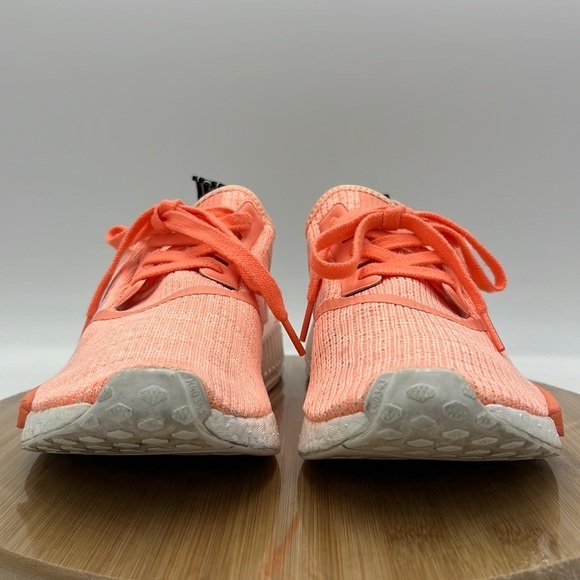 Adidas Women’s NMD R1 Runner Sun Glo White Peach - Picture 3 of 12